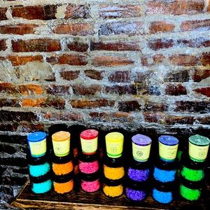 chakra meditation crystal salt scrub